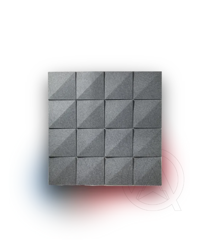 3D Akustik Keçe Panel