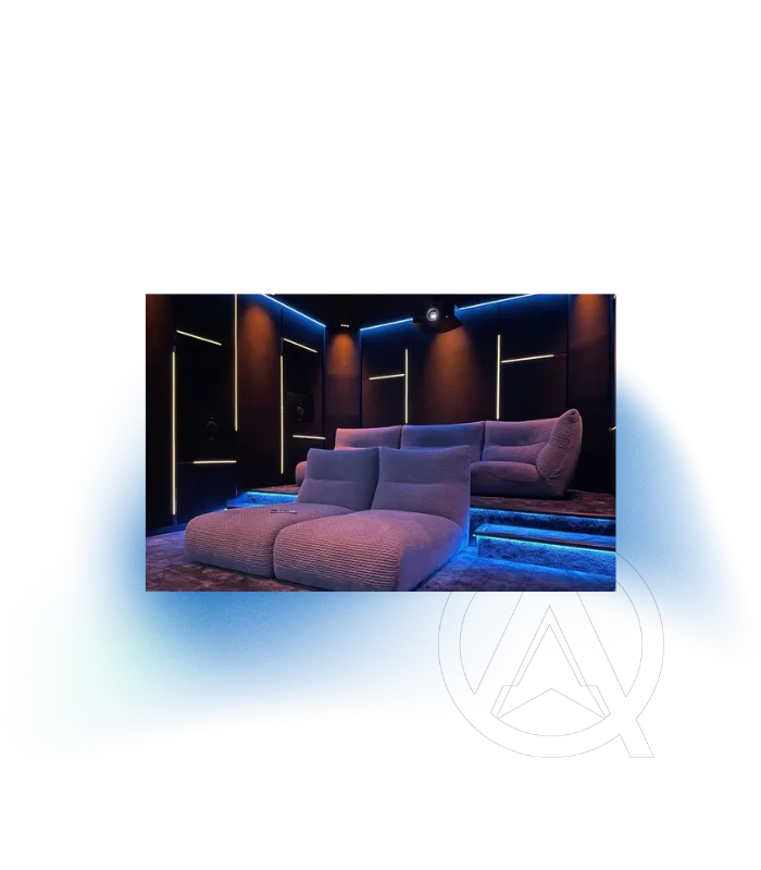 Evde Sinema Odası Ses akustik düzenleme