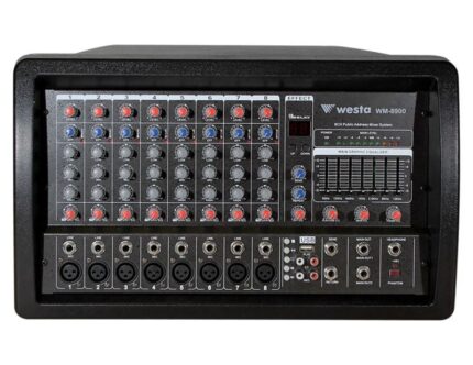 WESTA WM-8900 TRAFOLU AMFİ 400W 8 KANAL